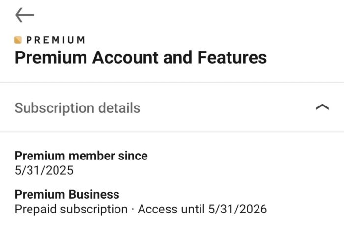 ⁦لينكدان بريميوم سنة كاملة- linkedin premium 1 year⁩ - الصورة ⁦4⁩